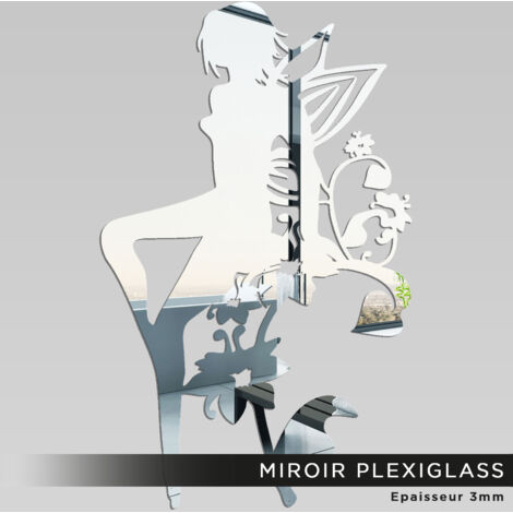 Miroir Plexiglass - Fée - 50x80 cm (1/2)