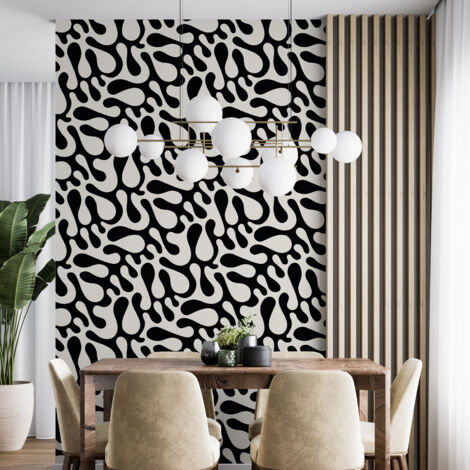 Papier peint - Design - 2 LÉS de 60x260 cm - Surface L 120 x H 260 cm (1/4)