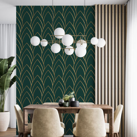 Papier peint - Motif oriental - 1 LÉ de 60x260 cm - Surface L 60 x H 260 cm (1/4)