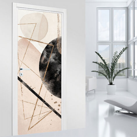 Stickers pour porte - Design - 63 x 205 cm - Adhésif MAT (1/2)