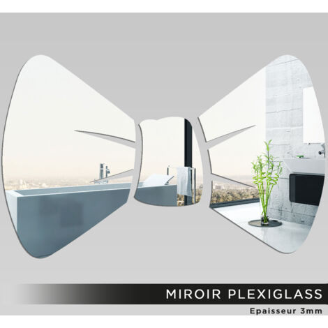 Miroir Plexiglass - Noeud papillon - 63x100 cm (1/2)