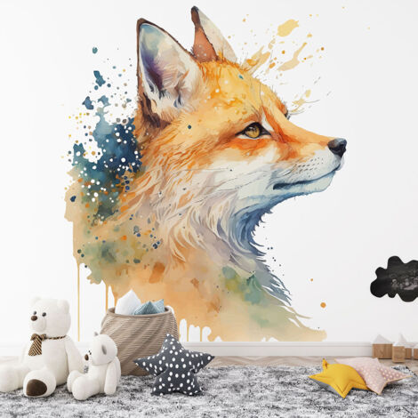 Papier peint panoramique Enfants - Renard - 325 cm x 209 cm (1/4)
