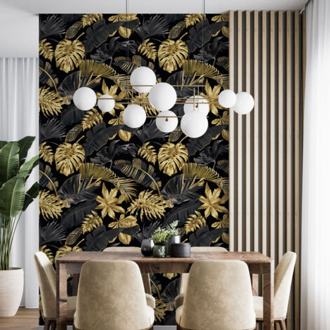 Papier peint - Motif botanique - 1 LÉ de 60x260 cm - Surface L 60 x H 260 cm (1/4)
