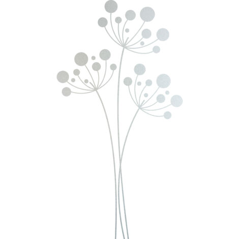 Stickers Dépoli - Fleurs - 17x32 cm (1/3)