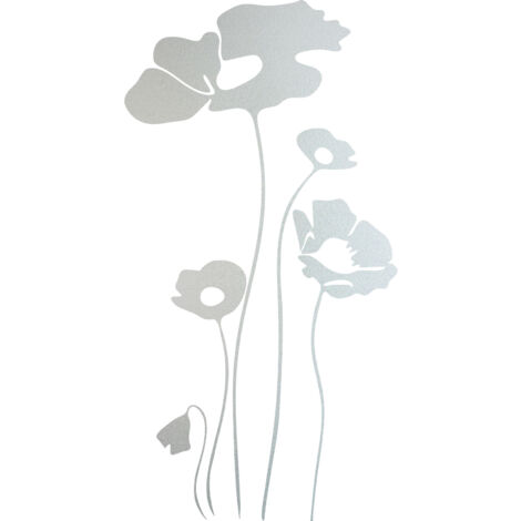 Stickers Dépoli - Coquelicots - 7x13 cm (1/3)