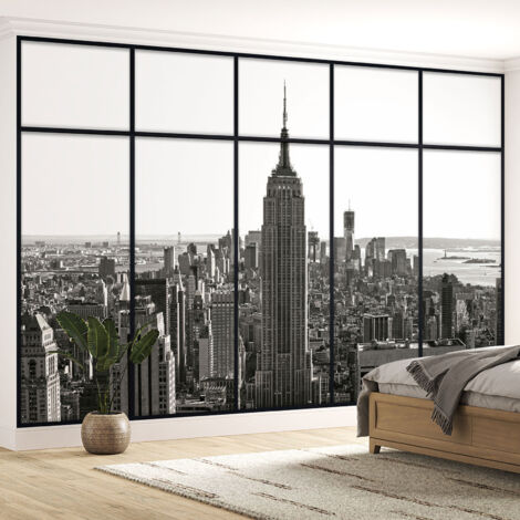 Papier peint panoramique Trompe l'oeil Verrière - New york - 130 cm x 82 cm (1/5)