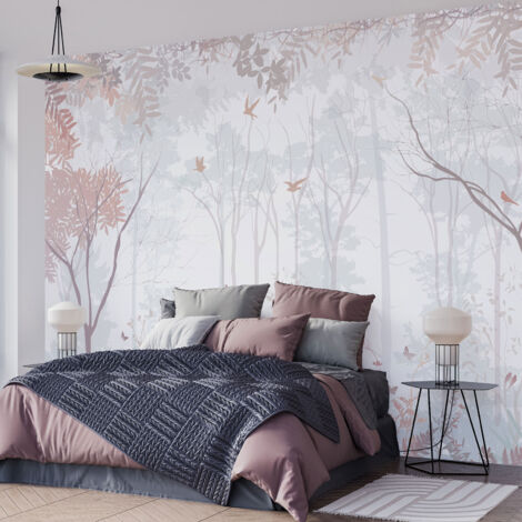 Papier peint panoramique Enfants - Forêt - 260 cm x 169 cm (1/4)