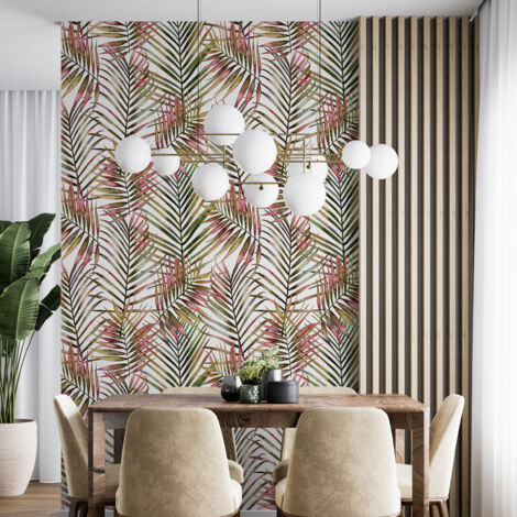 Papier peint - Motif botanique - 1 LÉ de 60x260 cm - Surface L 60 x H 260 cm (1/4)