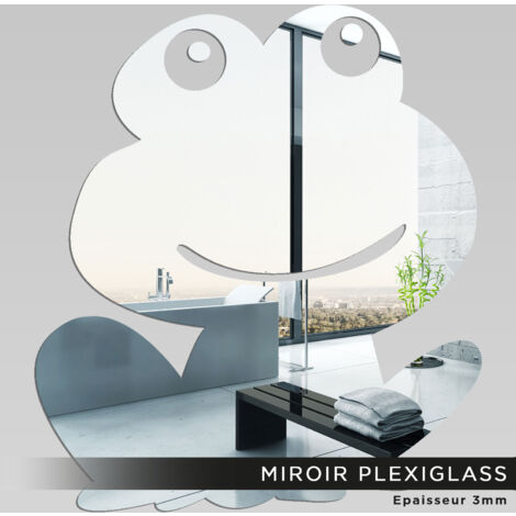 Miroir Plexiglass - Grenouille - 40x45 cm (1/2)