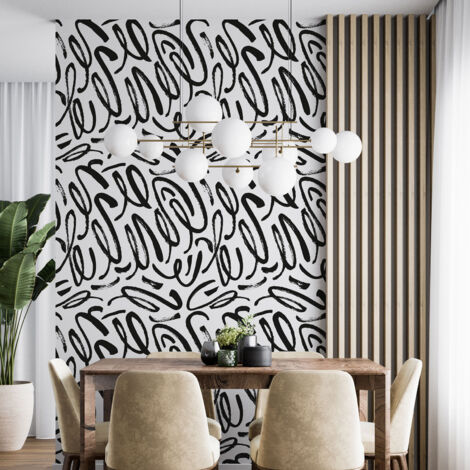 Papier peint - Motif Graphique - 1 LÉ de 60x260 cm - Surface L 60 x H 260 cm (1/4)