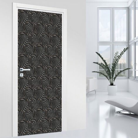 Stickers pour porte - Effet 3D - 93 x 205 cm - Adhésif MAT (1/2)