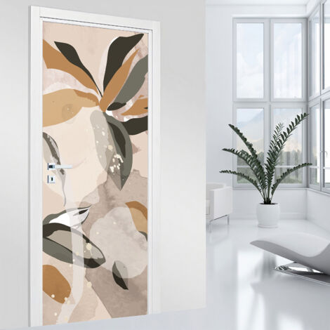 Stickers pour porte - Design - 93 x 205 cm - Adhésif MAT (1/2)