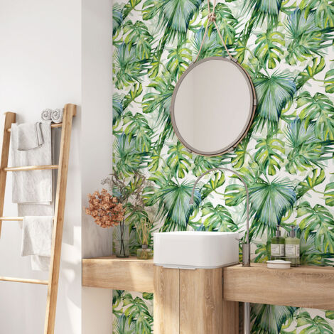 Credence Salle De Bain Adhesive