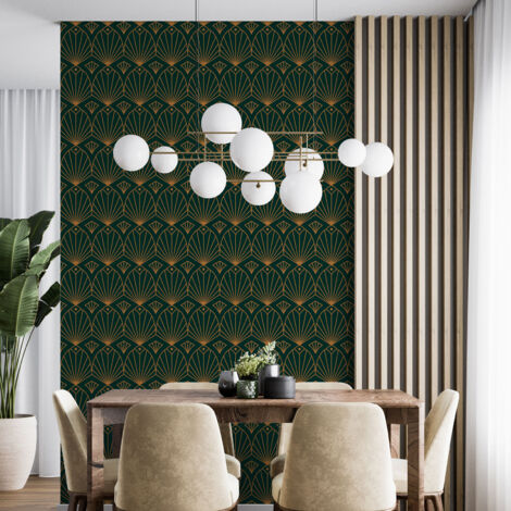 Papier peint - Motif oriental - 1 LÉ de 60x260 cm - Surface L 60 x H 260 cm (1/4)
