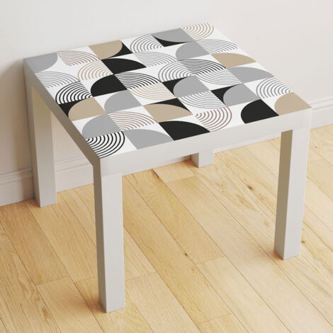 Stickers pour table - Motif Géométrique - 90x90 cm - Adhésif MAT (1/2)