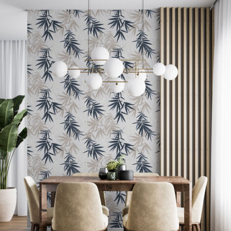 Papier peint - Motif botanique - 1 LÉ de 60x260 cm - Surface L 60 x H 260 cm (1/4)