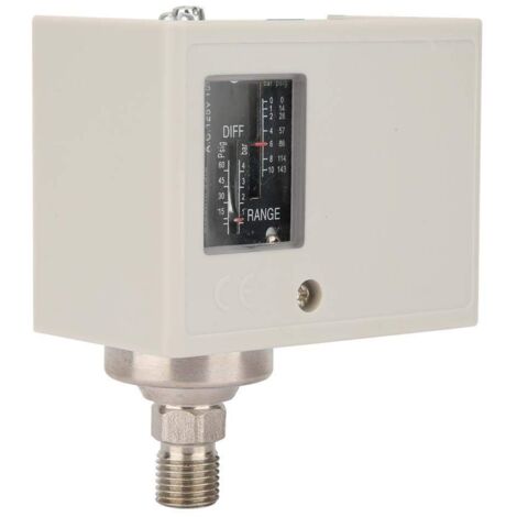Rosvola G1/4'' Druckschalter Elektronischer Steuerschalter Wasserpumpe Kompressor Druckregler, Druckschalter