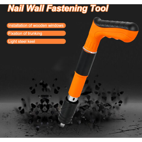 Handgehaltene Nagelpistole - 200 Nägel Inklusive Für Haushalt