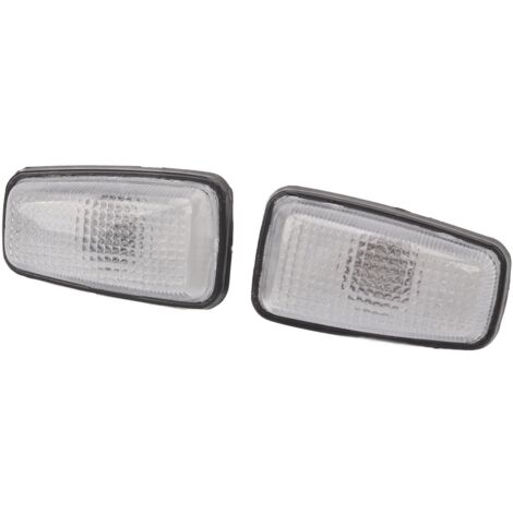 LED-Seitenmarkierungs-Repeater-Licht, Stilvoll, Verbessert die Sicherheit, Verbesserte Sichtbarkeit 632567 9613702180 Seitenflügel-Blinker-Repeater-Licht für Peugeot 106 306 406