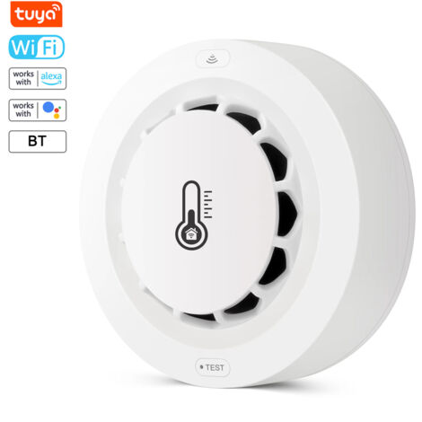 Rosvola Smart Rauch- und Kohlenmonoxidmelder, Smart-Detektor kompatibel mit Alexa, Google Assistant, Sprachsteuerung (1/5)