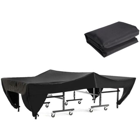 Copertura per tavolo da ping-pong Ej.Life, impermeabile, anti-pioggia e anti-UV, per interni ed esterni, 280 x 153 x 73 cm.
