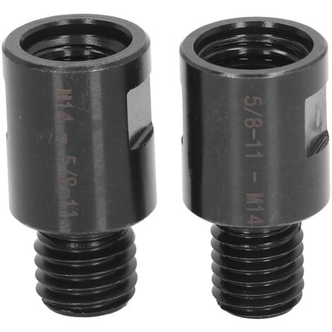 Ej.Life 2 pezzi Adattatore per smerigliatrice angolare con filettatura M10 maschio a M14 femmina Adattatore per trapano con base filettata per smerigliatrice lucidatrice (1/5)