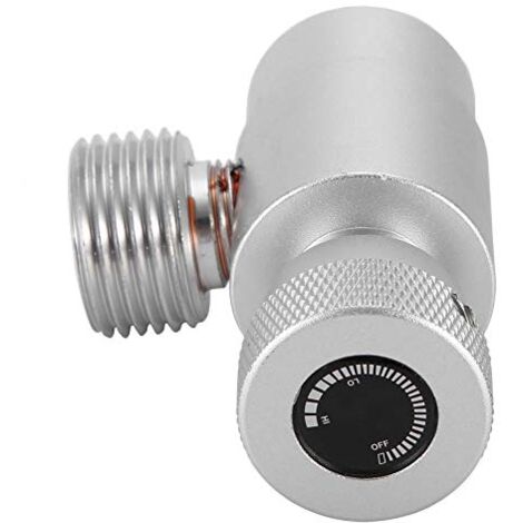 Haofy Kit Adattatore Per Ricarica Bombola CO2 - W21.8-14 Nero Con Manometro
