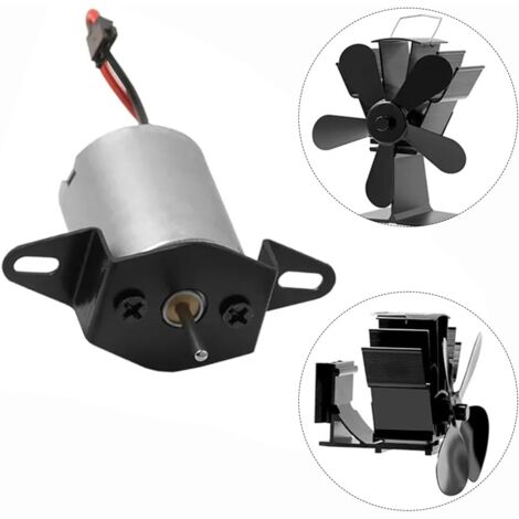 Motore di ricambio per ventola per camino Ej.Life da 1500 giri/min, accessori, generatore di corrente per stufe a legna/bruciatori a legna