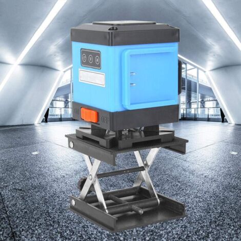 SUPPORTO SOLLEVATORE FORBICI jack laboratorio piattaforma di sollevamento blu toni terra EUR 27