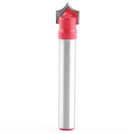 Fresa per scanalature a V, gambo da 6 mm, fresa per incisione CNC 3D, fresa da 6 mm, fresa per intaglio del legno CNC, fresa per scanalature a V, fresa a punta d'ago, utensile (diametro