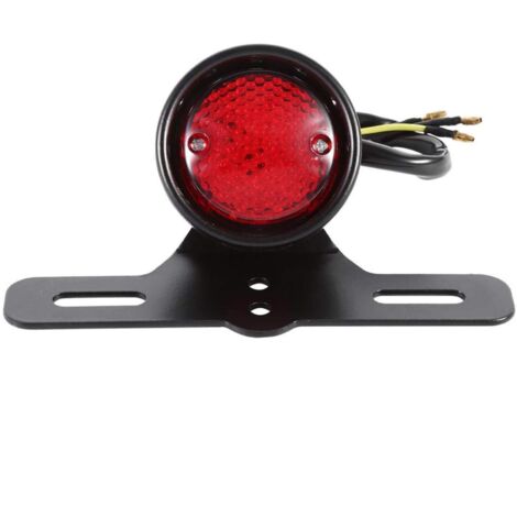 EJ.life per luci posteriori a LED per motociclette, luci posteriori a LED per motociclette, luci posteriori a LED per motociclette, luci posteriori a LED per motociclette, luci bobber, luci freno m (1/4)