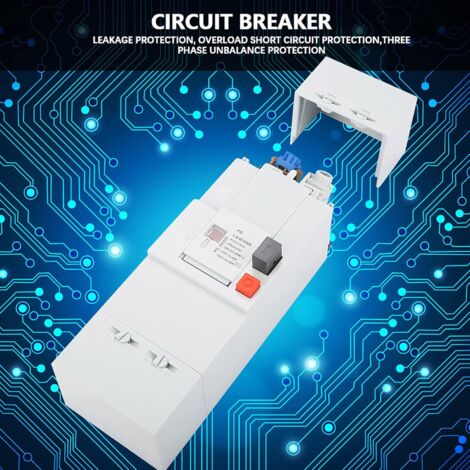 Relé De Protección Voltaje AC/DC - Sobretensión Y Subtensión Ajustable, Monofásico, Para Rail DIN, 20A