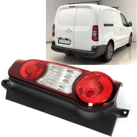Luz trasera derecha Ej.Life 9677205480, repuesto de luz de freno trasera para furgoneta Citroën Berlingo Mk2 (1/5)