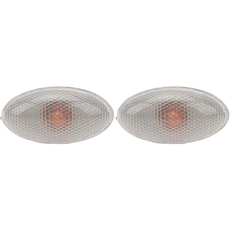Ej.Life - 2 luces LED de posición lateral (12 V, 632574) de repuesto para Peugeot 206, 407 y 607