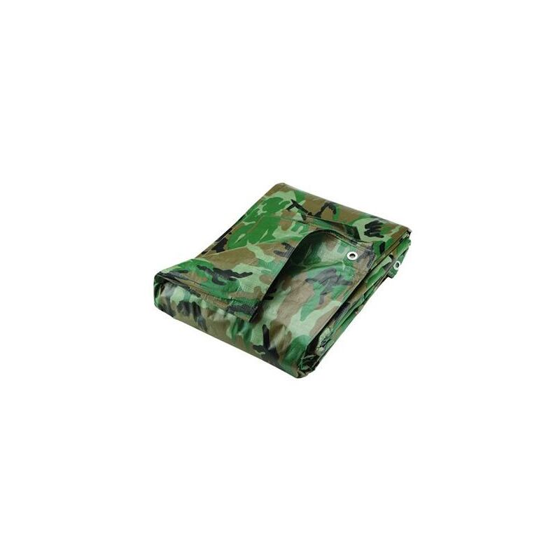 BACHE MULTI-USAGES CAMOUFLAGE 3*4  ARMEE MILITAIRE AIRSOFT PR 