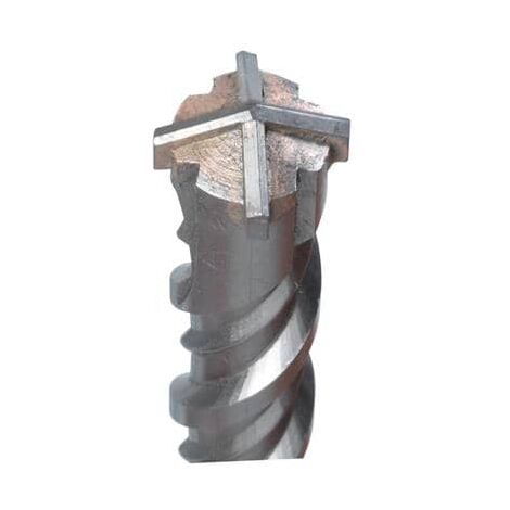 Destockoutils – Foret béton SDS plus 20 x 1000 mm – Tête 4 taillants carbure – Forage rapide béton armé et maçonnerie – Réduction des risques de blocage
