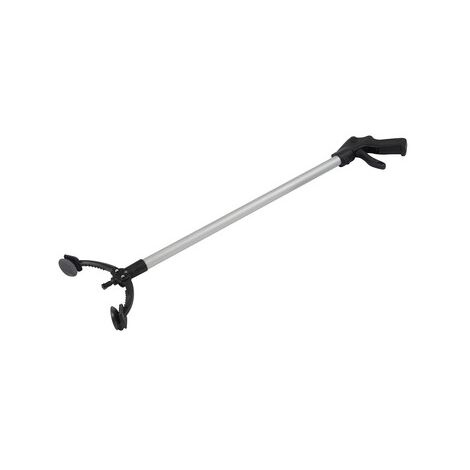 Silverline – Pince à déchets 70 cm – Extrémités en caoutchouc pour prise efficace – Poignée ergonomique pour ramassage sans fatigue