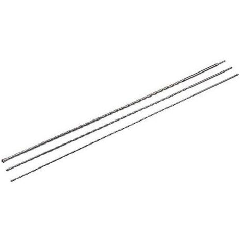 Silverline – Lot de 3 forets SDS plus 12-16-24 mm x 1500 mm – Tête en carbure de tungstène – Pour béton armé et maçonnerie (1/5)