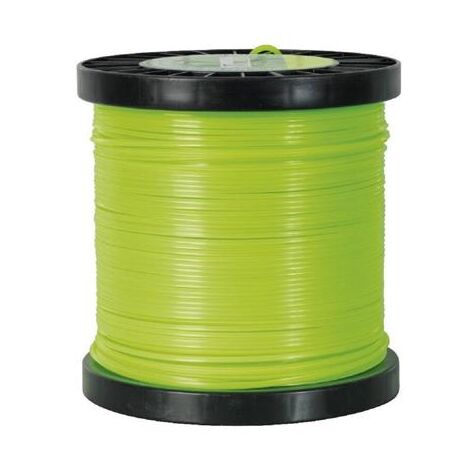 Bobine 140 mètres de fil carré 2,4mm pour débroussailleuse (1/3)