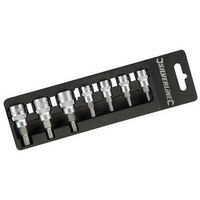 Jeu de 7 embouts de vissage Torx sur douilles