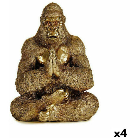 Set Di 3 Statuine Fenicottero Yoga - Ornamenti Da Giardino In Resina, Decorazione Zen Per Casa E Ufficio
