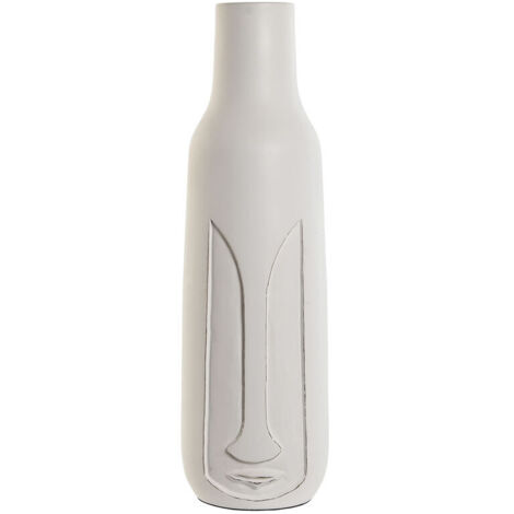 Viso Fiore Vaso IN Ceramica Medio Bianco Con Stampa Da Gisela Graham