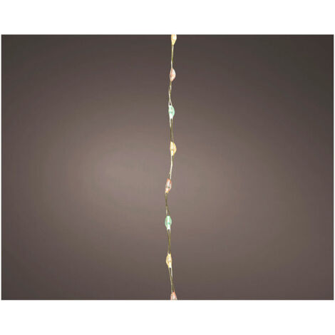 Dalber - Lampada da tavolo E-14, Luce della luna verde, Multicolore, 14 x 14 x 29