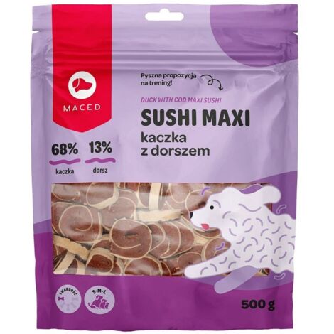 Snack pour chiens Maced Canard 500 g main image 1