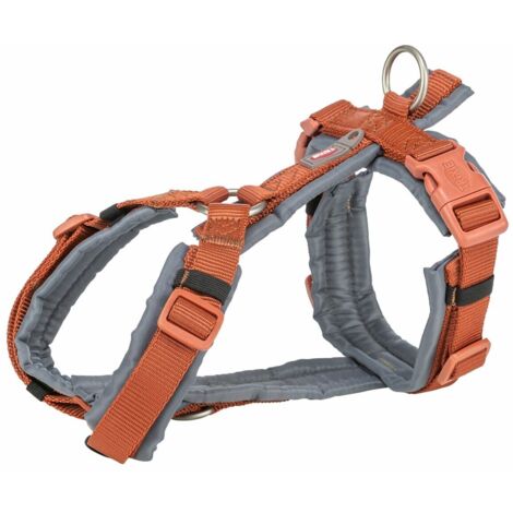 Pettorina Comfort Premium Per Cani - Nylon Imbottito, Regolabile, Taglia S-M (40-70 Cm) - Colore Lilla Chiaro