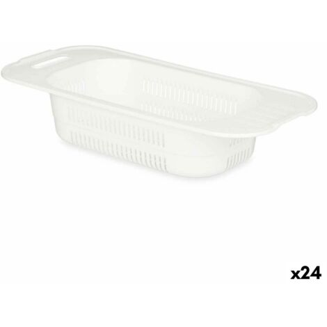 Tovagliette Da Colazione In PVC Intrecciato Chess 6 Pezzi 45 X 33 Cm Grigio Guzzini 22603522