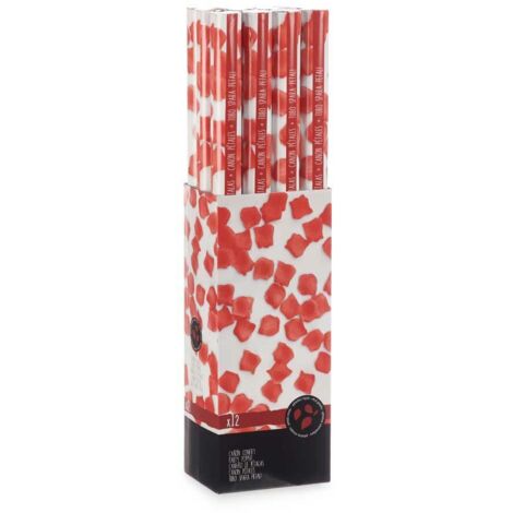 CORIANDOLO A PETALO IN CARTA 1KG ROSSO