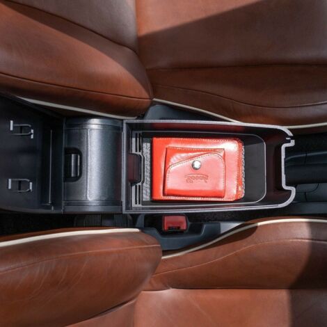 Bracciolo Centrale Auto Per Dacia Duster II (2018-2023) – Pratico, Doppio Vano Portaoggetti Con Portabevande E 5 Porte USB