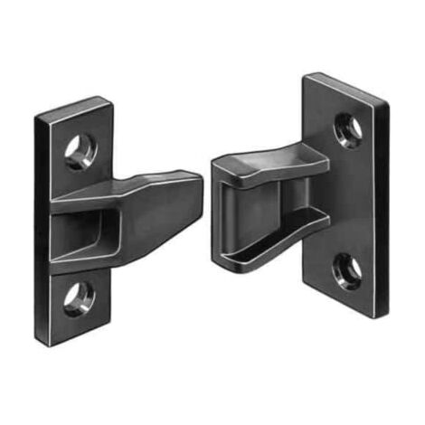 Système De Fixation KEKU Par Clip Modèle Joint Pour Meubles et Panneaux (Frontal - Kit de 10 Pièces)