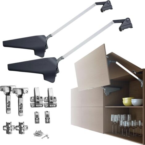 Système de Levage ALBATROS avec Amortisseur pour Modules à Portes Pliantes pour Plafonds Bas